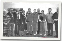 Cyng. Val Phillips, Cyng. Ron Jenkins MBE, Cyng. a Mrs Con Harries, Maer a Maeres Hendygwyn, Dr. John Davies, Nick Jones, Emily Mitchell, Heather Jones a'r Cynghorwyr Sir, Roy Llewellyn a Jimmy Morgan
