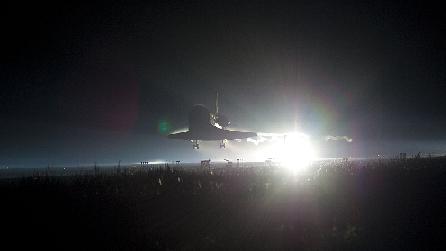 The Space Shuttle lands for the last time. Image ©NASA The Space Shuttle lands for the last time. Image ©NASA
