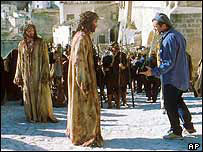 Cena do filme "A Paixão de Cristo"