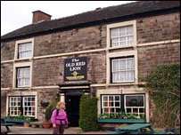 Red Lion pub at Ipstones