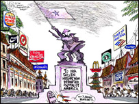 Tranh biếm họa của Khalil Bendib