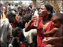 Tamil IDPs in Sri Lanka (file photo)