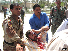 صحنه بمبگذاری در بعقوبه