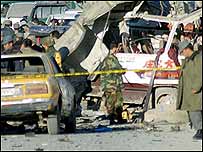 Hiện trường vụ nổ