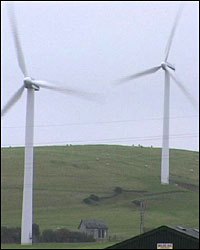 wind turbines