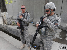 جنديان أمريكيان في كابول