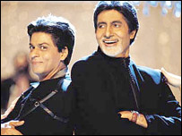अमिताभ बच्चन और शाहरुख़ ख़ान