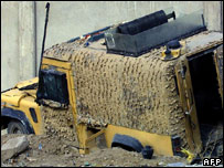 تجهيزات انفجاری که تهيه آنها به ايران نسبت داده می شد جان ده سرباز بريتانيايی را گرفته است