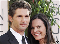 Diễn viên Eric Bana và vợ là Rebecca Gleeson
