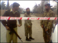 په راولپنډۍ کې له چاودنې وروسته پوځيان