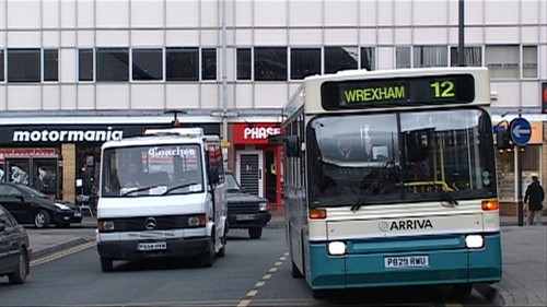 traffic in wrexham