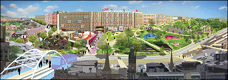 Park Hill - artist's impression