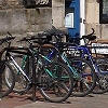 Picture of bicycles