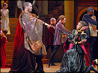 Lord and Lady Capulet dance