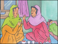 شفيقه او ګلمکۍ