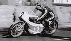 NW 200 Tom Herron 350cc 1971 - Photo by clifford McClean