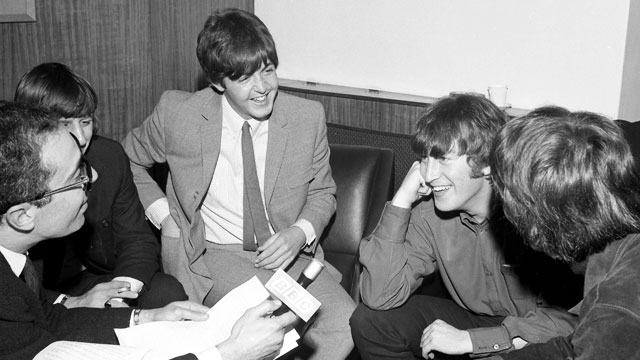 Sergio Gazzarrini, Ringo Starr, Paul McCartney, John Lennon và George Harrison