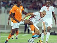 Një ndeshje e Bregut të Fildishtë