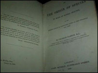 چارلس ڈارون کی کتاب 