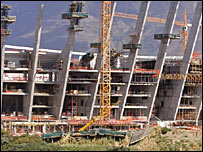 prédio em construção