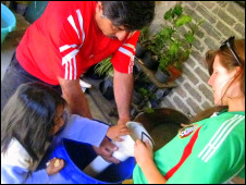 Mexico: ‘Saving from a Rainy Day’ – Isla Urbana – developing a simple collection and filtering system which harvests rainwater