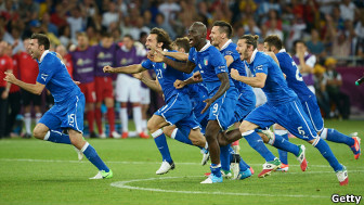 Italia celebra