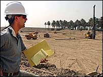 Irak'ta bir şantiye