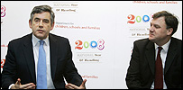 Gordon Brown and Ed Balls