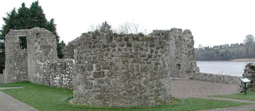 Remains of Portora Castle