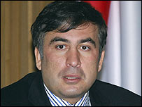 Presidente da Geórgia, Mikhail Saakashvili