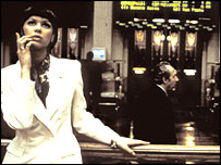 Usuária de telefone celular na Espanha