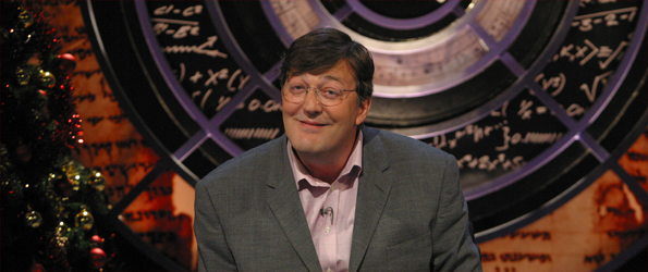 Stephen Fry. host of QI