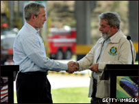 Lula e Bush