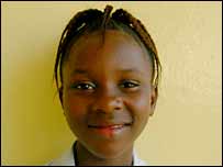 13-year old campaigner Aminata Palmer from Sierra Leone