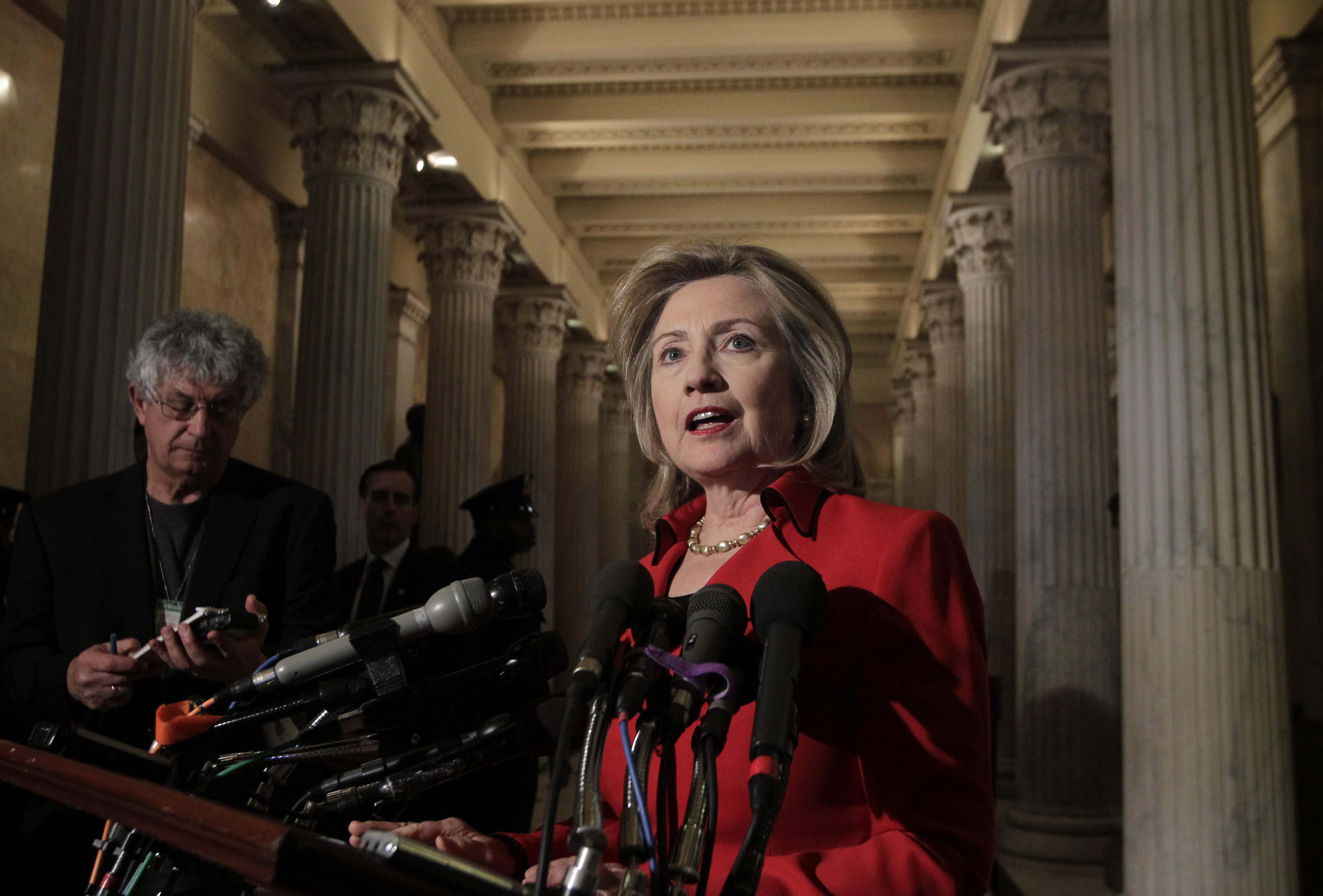 AP - Secretary of State Hillary Clinton