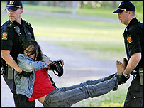 د ناروې پوليس او رد شوى افغان گډوال