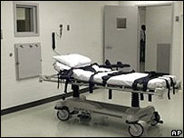 Zehirli iğneyle idamda kullanılan sedye