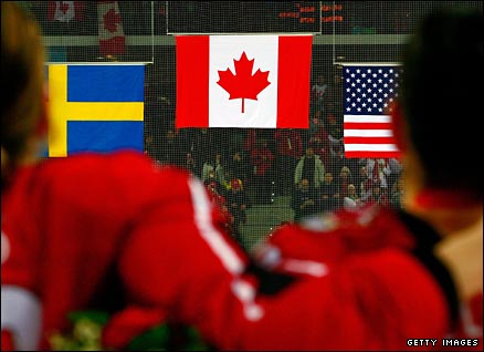 The women's ice hockey team contributed to Canada's fine haul of Olympic medals in Turin