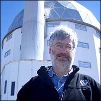 David Buckley, cientista de projeto do Salt, o Grande Telescópio Sul-Africano