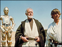 Cena de 'Guerra nas Estrelas'