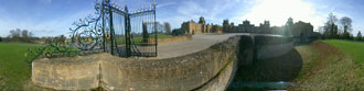 Panoramic photo of Blenheim Palace