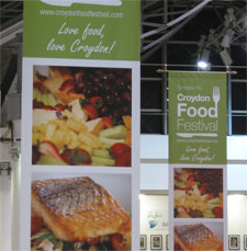 Banners for Croydon Food Festival