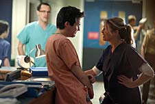 Actors in the BBC TV hospital drama, Holby City 