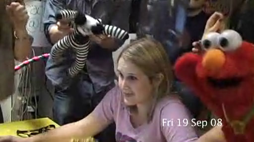 Raving, live on BeckyCam