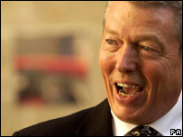 英国教育大臣艾伦·约翰逊