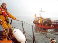 Filey lifeboat crew