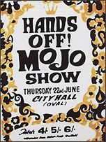 Mojo poster, by Colin Duffield (?)