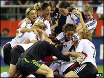 The German women's football team