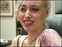 Stephanie - part of the alternative scene in Brum