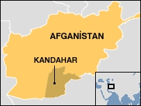 Kandahar haritası